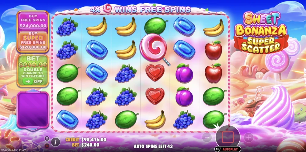 Sweet Bonanza Super Scatter