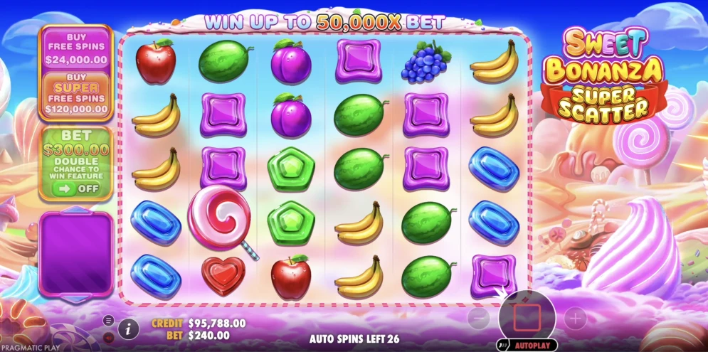Sweet Bonanza Super Scatter Slot