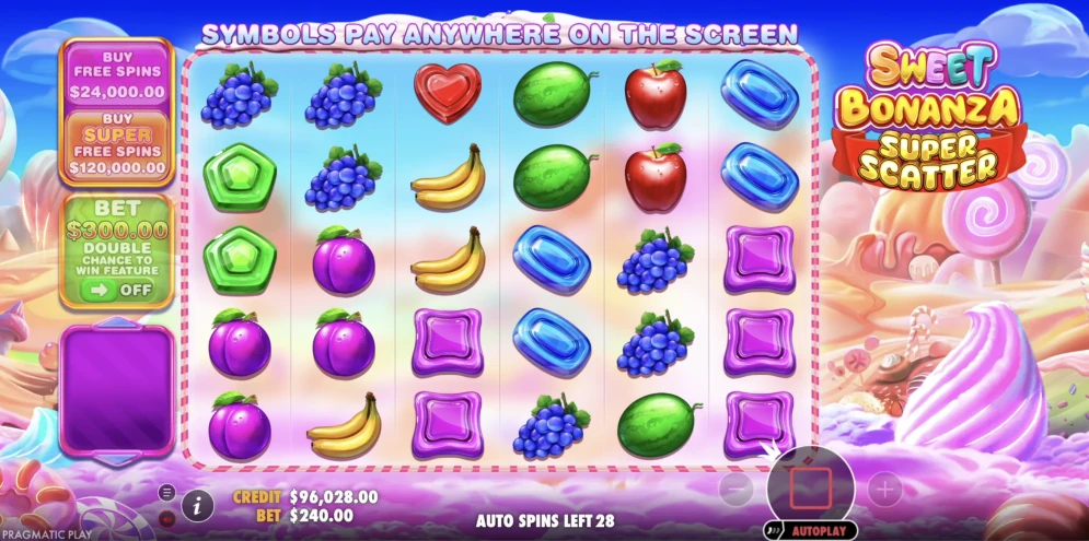 Sweet Bonanza Super Scatter